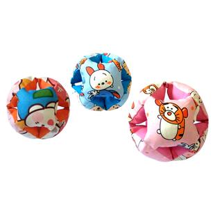 儿童绣球镂空沙包布艺手工创意游戏豆包亲子玩具六面布球投掷抛接