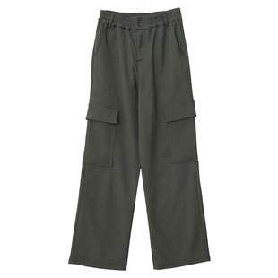 240斤大码长裤美式复古工装裤胖莹莹家帅气百搭加绒松紧腰休闲裤