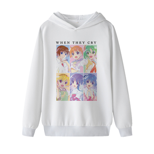 寒蝉鸣泣之时卫衣动漫龙宫礼奈 沙都子 古手梨花 周边外套痛衣服