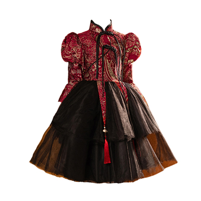 女童旗袍裙2025新款儿童中国风