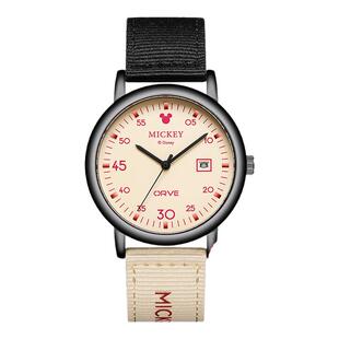 迪士尼手表男款学生青少年中学生初中高中男生生日礼物机械石英表