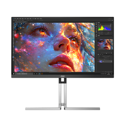 AOC27英寸5K高清剪辑设计显示器