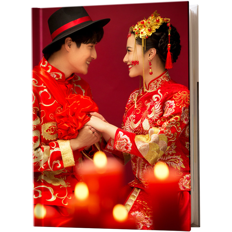 婚礼结婚纱照水晶影楼相册制作周年记录纪念册旅拍电子照片书定制