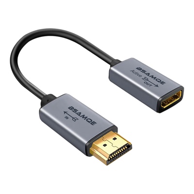 HDMI转DP母4K60HZ高清转换器 笔记本电脑主机HDMI接Displayport