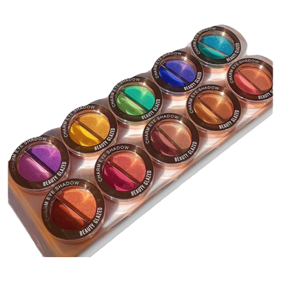 beautyglazed珠光哑光双色眼影
