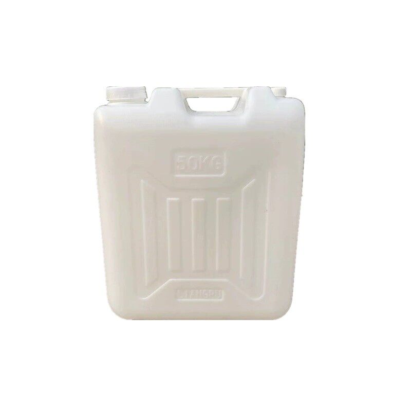 加厚25升塑料桶家用食品级扁方储水桶30L60斤加配水龙头球阀弯头