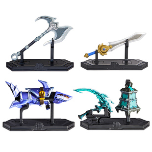 野兽王国英雄联盟德莱厄斯金克丝锤石合金武器双城之战手办