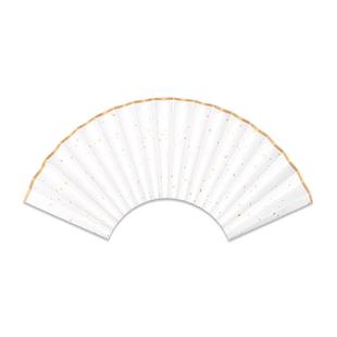 空白扇面diy宣纸折扇7895/10寸双面题字手写苏工洒金书法绘画创作