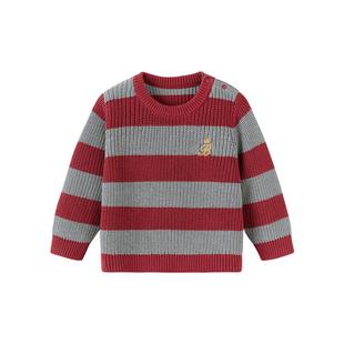 【清仓】babylove宝宝毛衣秋冬打底保暖衣服婴儿内搭针织毛线衣服