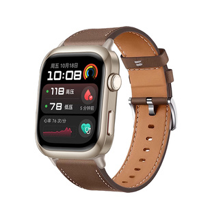 适用于华为WATCH D2手表表带真皮watchd智能运动血压手表腕带watchD2透气男女士替换带D防水商务配件