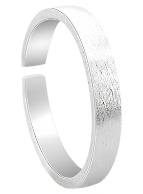 单身个性日韩潮牌拉丝可刻字简约