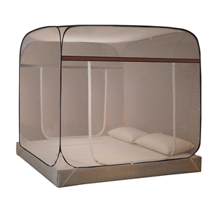 免安装蒙古包蚊帐2026新款家用卧室1米5防摔儿童可折叠纹账防蚊罩