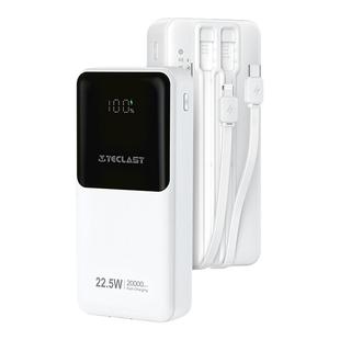 【3c认证】台电2025新款充电宝20000毫安双自带线大容量小巧便捷移动电源22.5w超级快充适用苹果17安卓手机