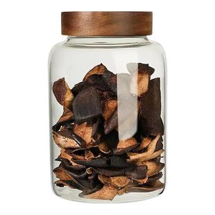 陈皮储存罐专用玻璃瓶密封罐容器陈皮储藏罐食品级储物罐装茶叶罐