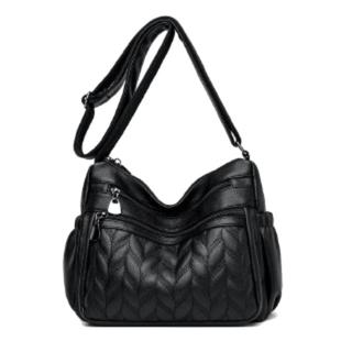 2025新款女包妈妈包包新款复古女士软皮百搭单肩中年大容量斜挎包