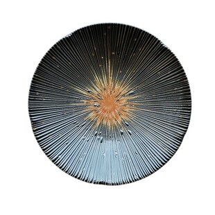 埃兰迪尔日本进口珠露千段十草陶瓷餐具冷菜盘意面盘日式料理盘子