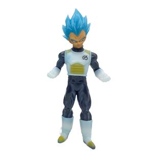 七龙珠手办超级赛亚人贝吉塔蓝发超蓝孙悟空彩盒装模型摆件动漫周