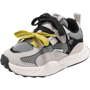 Abckids儿童童鞋2025秋季新款鞋子女童休闲鞋男童百搭时尚运动鞋