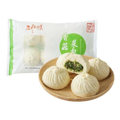 三和四美香菇菜包扬州包子
