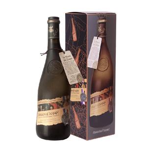 法国歪脖子红酒 教皇新堡村庄级AOC 干红葡萄酒 原瓶进口 单支装