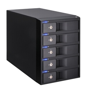 世特力裸族播放器录像机3.5寸5盘位USB3.0+ESATA硬盘阵列盒扩展柜