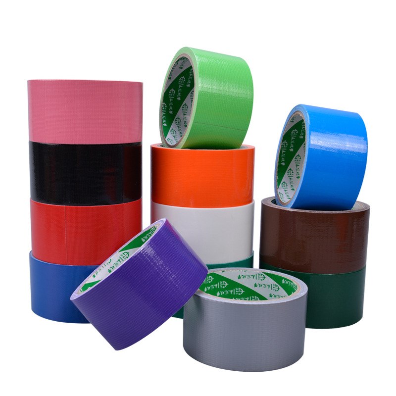 永冠彩色布基胶带撕粘手工装饰接缝易胶带高地毯50米胶带胶带单面