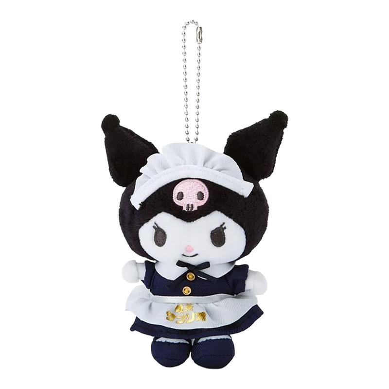 日本三丽鸥周边正版咖啡店女仆库洛米公仔玩偶毛绒包包挂件小挂饰