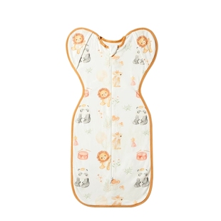 科巢新生婴儿投降式防惊跳睡袋宝宝睡觉神器小月龄四季通用秋冬款