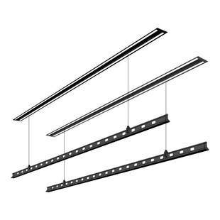 【铝合金】一线天隐形电动晾衣架阳台吊顶嵌入式智能遥控自动升降