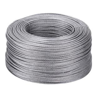 镀锌钢丝绳2mm-15mm捆绑固定钢丝绳生命线安全绳装饰拉线挂灯吊牌