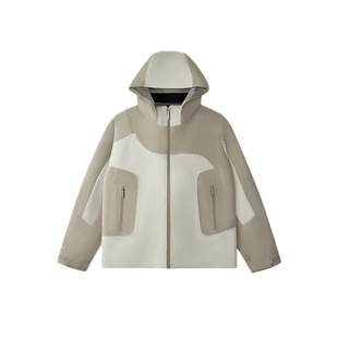 章昊同款FILA FUSION斐乐潮牌羽绒服两件套男2025冬新款保暖外套