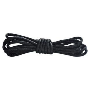 休闲短靴子工装靴马丁靴女靴男皮鞋细打蜡鞋带圆形白黑棕色鞋绳子