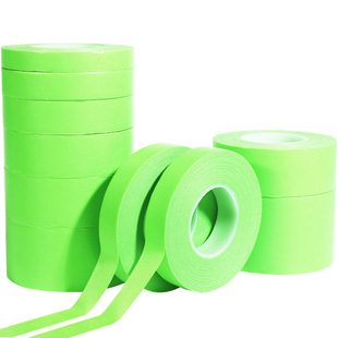 弱粘性美纹纸和纸胶带刷墙面艺术漆乳胶漆分色纸低粘度低粘性手撕不粘底不伤墙喷漆遮蔽美纹纸弱胶美纹纸