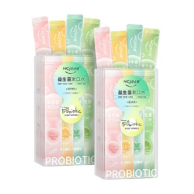 益生菌便携漱口水皓齿健果味40条