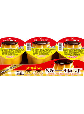 统一布丁鸡蛋味焦糖布丁奶茶伴侣