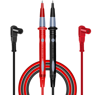 多功能万用表表笔硅胶特尖可换头高精度数显指针能表表笔线通用