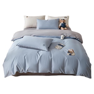 TeenieWeenie小熊A类学生宿舍床上三件套纯棉被套儿童床品四件套4