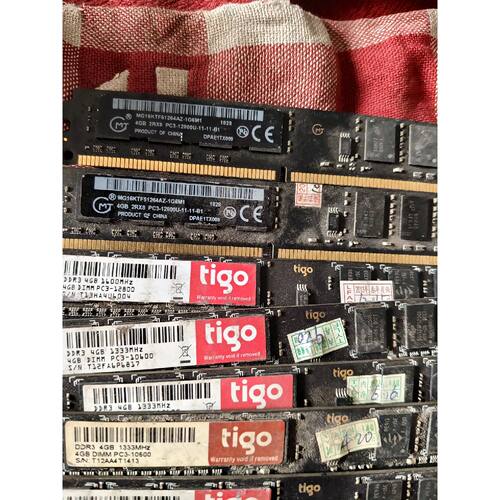 议价拆机内存条DDR34G1333和DDR34G160维修