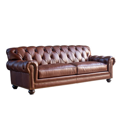 意大利进口全头层牛皮真皮沙发