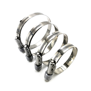 适用解放J6P JH6 J7中冷器胶管散热器液缓水管增压机软管卡子卡箍