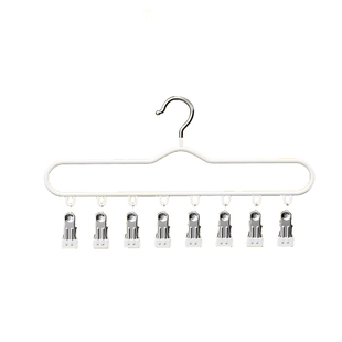 多夹子挂袜子晾晒架衣架晾衣夹宿舍用学生内衣裤晒袜子带夹子神器