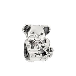 pandora潘多拉考拉银魅串饰简约轻奢手链串珠791951儿童银色手工