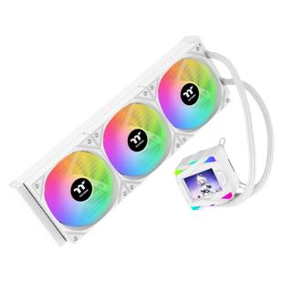 TT钢影Ultra360一体式CPU水冷散热器360冷排ARGB风扇多平台液晶屏