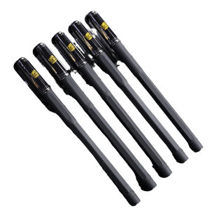 晨光文具考试笔0.5mm全针管中性水笔AGP17204黑色全针管中性笔签字笔水笔批发包邮 盒装12支