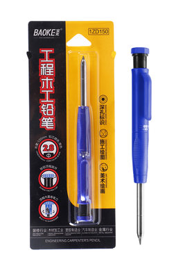 宝克木工铅笔工程划线专用长头笔