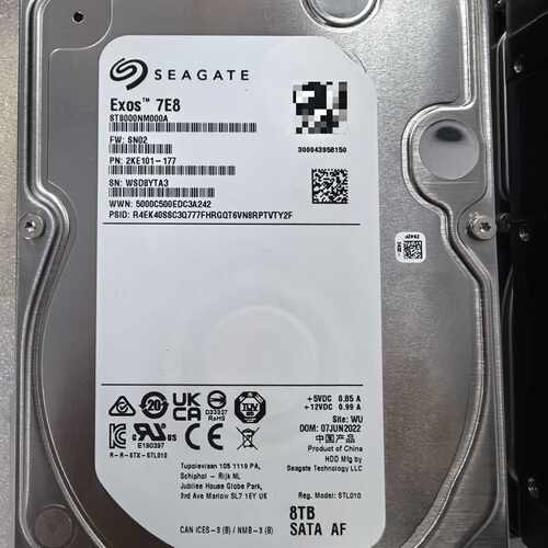 希捷Exos 7E8 8TB企业级硬盘 ST8000NM00—议价