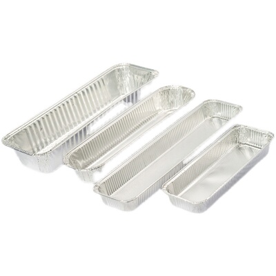 铝箔长方形烘焙带盖子商用模具
