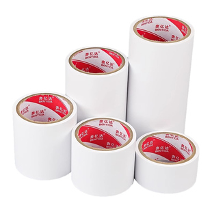 奔亿达门窗专用保护膜装修铝合金玻璃窗户五金铝型材不锈钢框架自粘贴胶纸防刮花防护胶布不留胶PVC白色胶带