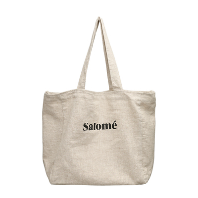 韩版休闲字母帆布袋女百搭