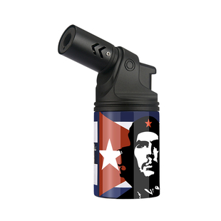 百诚新款雪茄艾灸专用防风打火机正品可充气耐用高颜值点火器喷枪